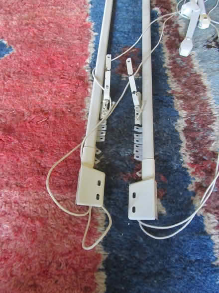 Photo of free 2 x 1 way corded curtain track (Finchley N12) #2
