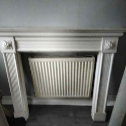 Photo of free White wooden fire surround (Macclesfield SK11) #2