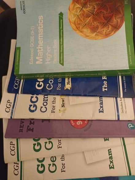 Photo of free GCSE text books (Devon Park) #1