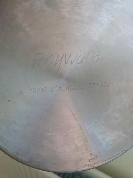 Photo of free 3 stainless steel saucepans, lids (Boughton ME13) #2