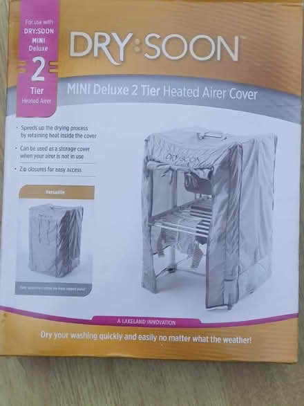 Photo of free Dry soon mini deluxe 2 tier heated airer cover (Colehill BH21) #1