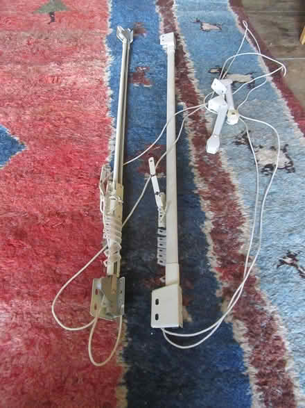 Photo of free 2 x 1 way corded curtain track (Finchley N12) #1