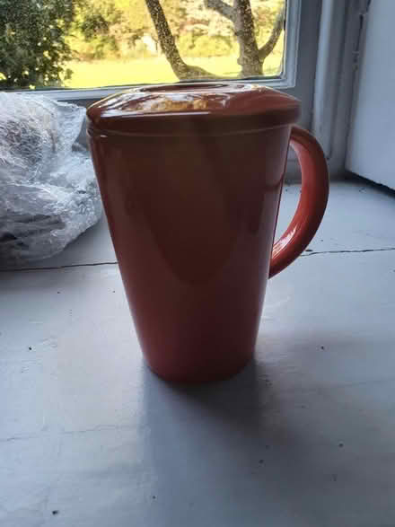 Photo of free Tea mug with loose leaf strainer (Boughton ME13) #2