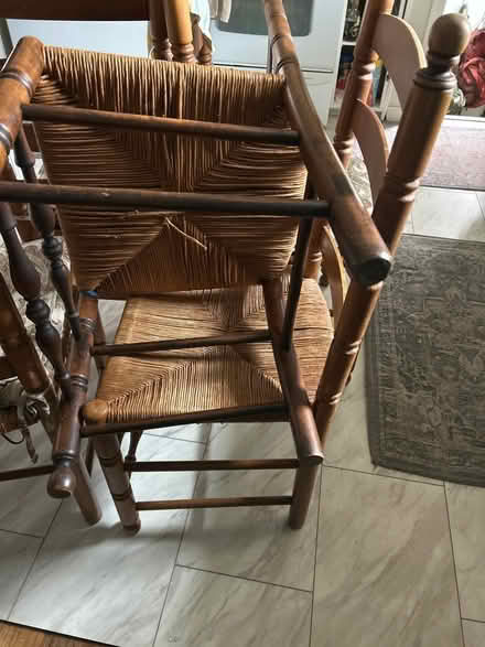 Photo of free Wooden dining chairs (Lake county) #2