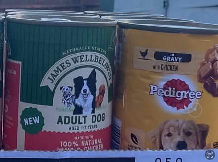 Photo of free 11 tins dog food (Cliff Hill CV34) #1