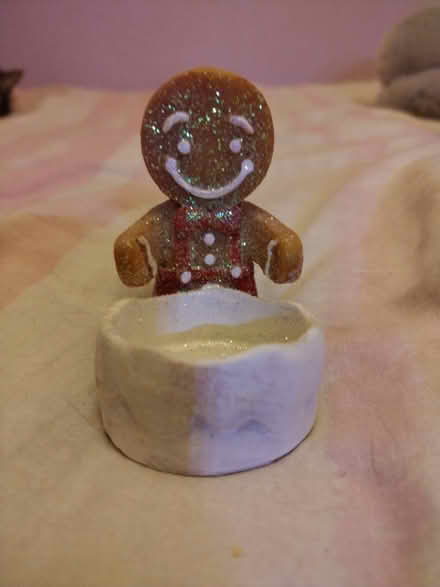 Photo of free Gingerbread Man Tealight Holder (Peacehaven, BN10) #1