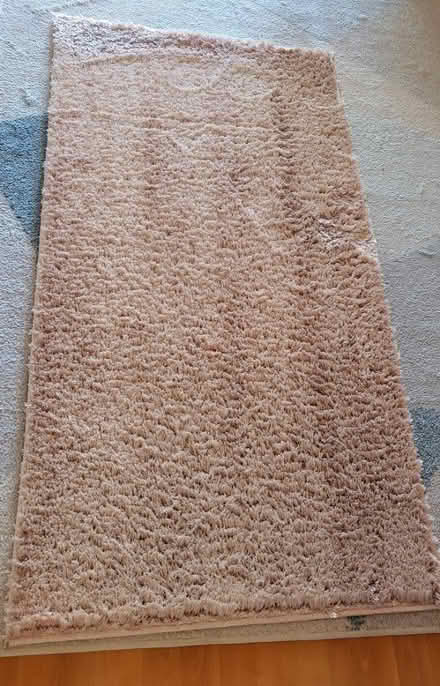 Photo of free Dusky Pink Shaggy Rug (Grays) #2