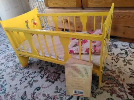 Photo of free Dolls cot, wooden (Low Hesket CA4) #1