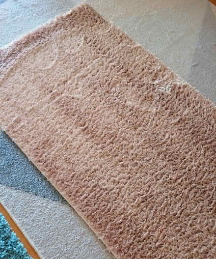 Photo of free Dusky Pink Shaggy Rug (Grays) #1