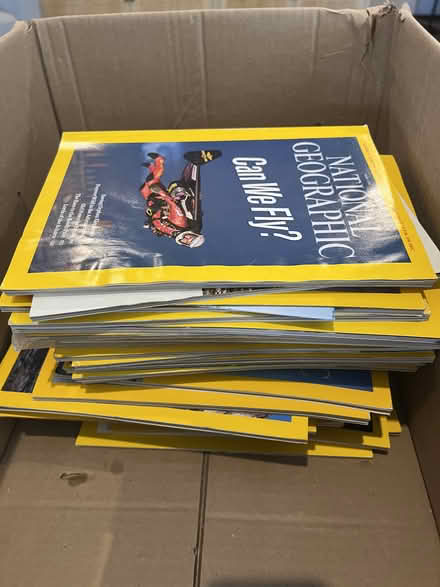 Photo of free 30 or so National Geographics (Charlotte) #1