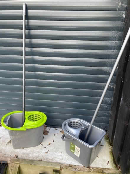 Photo of free Mop and bucket x 2 (Camelford PL32) #1