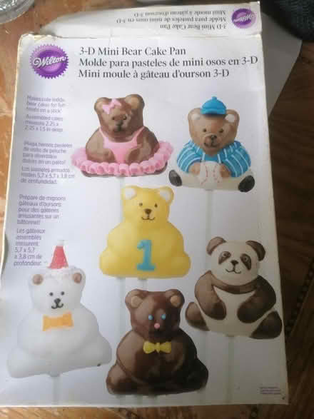 Photo of free Bear cake mould (Bethel LL55) #1