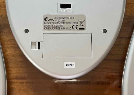 Photo of free weight watchers bathroom scales (Southwick BA14) #2