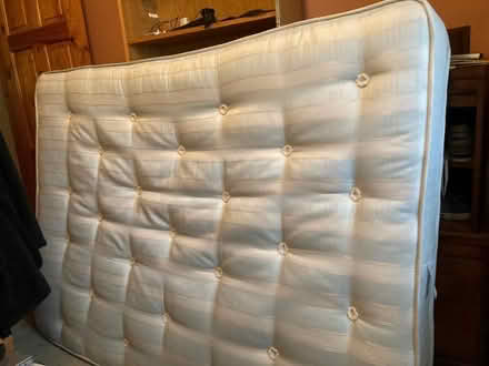 Photo of free Double mattress with fire label (Vale LA1) #1