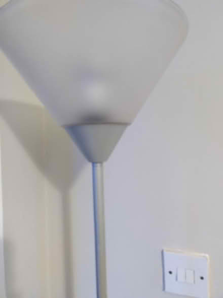 Photo of free Silver standard lamp : modern design (Amber Valley DE56) #3