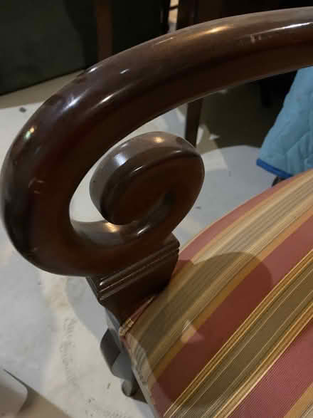 Photo of free 2 Ethan Allen chairs (Princeton (western side)) #3
