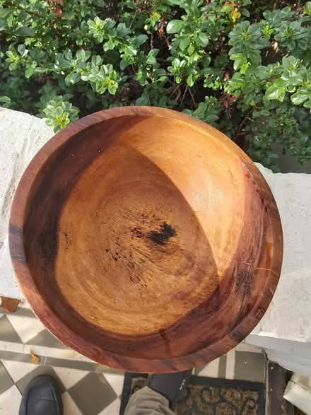 Photo of free Olive tree wooden large bowl (W4) #4