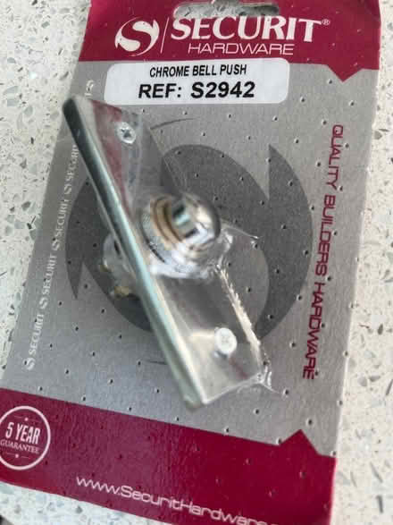 Photo of free Chrome Victorian Door Bell push (Worcester Park KT4) #1