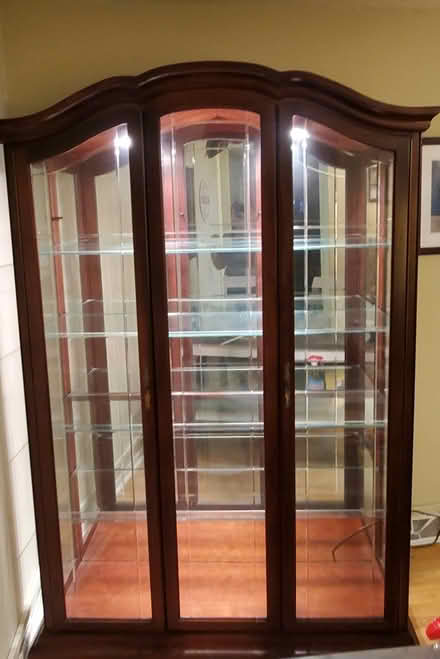 Photo of free China Cabinet with Lights (Woodridge) #1