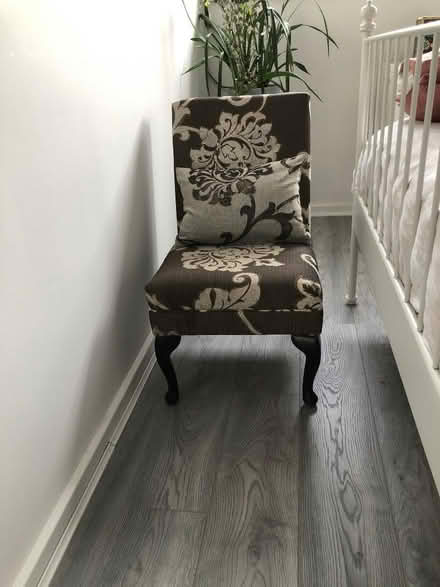 Photo of free Armless armchair and cushion (Leith EH6) #1