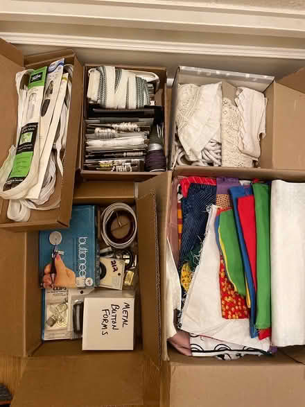 Photo of free Sewing supplies (UVillage area) #1