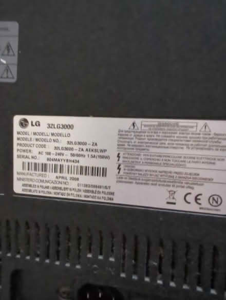 Photo of free LG TV spares or repair (Rugby CV23) #2