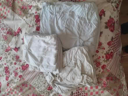 Photo of free Bed sheets, pillows and cover (NW10) #1