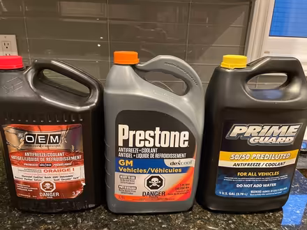 Photo of free Antifreeze Coolant - Premixed (Clarkson L5J 2X6) #1