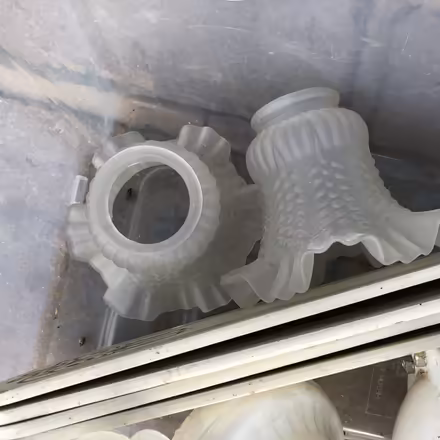 Photo of free Ceiling Fan and Light With 3 Glass Shades (Hazlemere HP15) #2