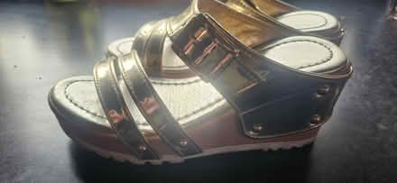 Photo of free Girls size 2 golden heels (Woodheys M33) #2