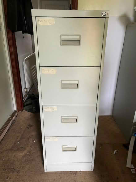 Photo of free 4 drawer filing cabinet (Foxholes DY10) #1