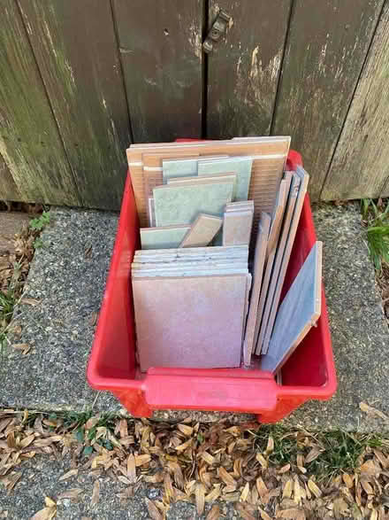 Photo of free Floor and wall tiles (Fairwarp TN22) #1