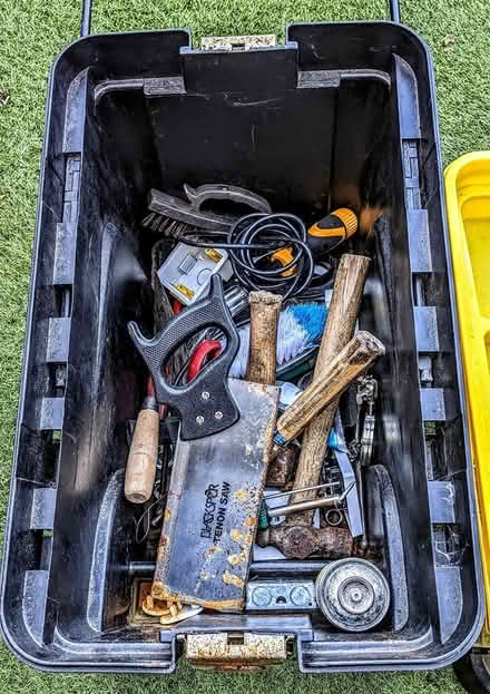 Photo of free Large wheeled toolbox (Bishops Caundle, Sherborne DT9) #3