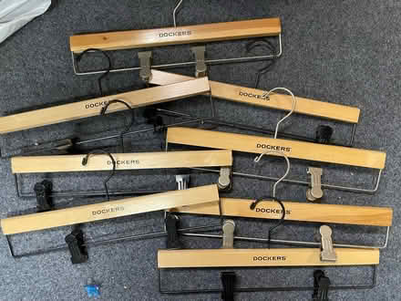 Photo of free Hangers! Wood and plastic (Hawthorne and Pleasant) #4