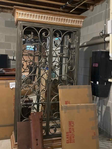 Photo of free Iron China Cabinet (Princeton (western side)) #4