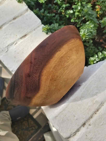 Photo of free Olive tree wooden large bowl (W4) #3