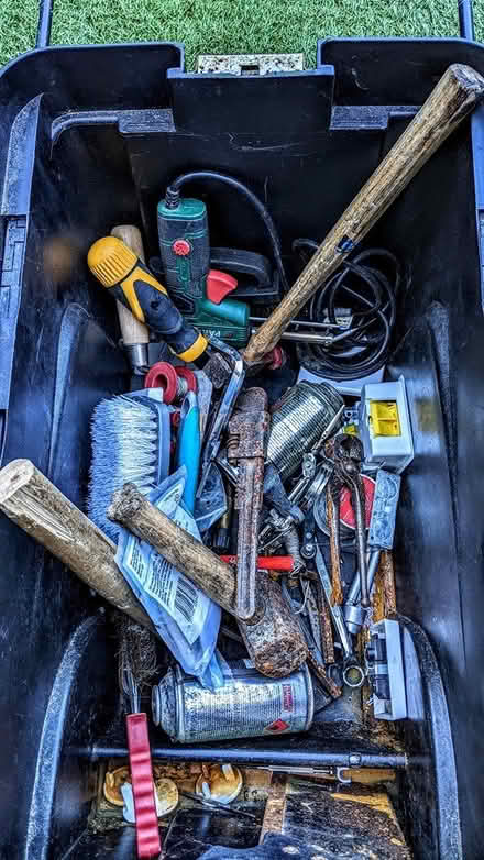 Photo of free Large wheeled toolbox (Bishops Caundle, Sherborne DT9) #4