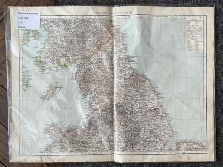 Photo of free 1896 Map of the North (Hove, BN3) #1