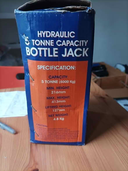 Photo of free Hydraulic Jack 5 tonne (E5) #3