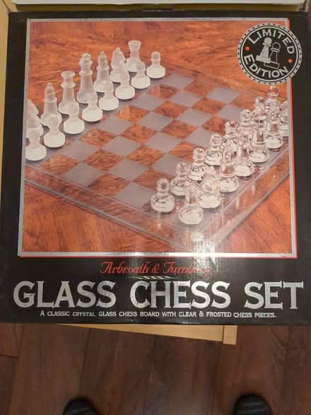 Photo of free Glass chess set (Maidstone ME15) #1