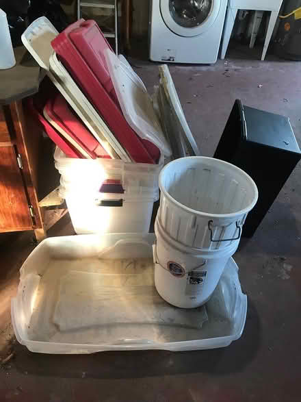 Photo of free Plastic bins (Los altos near el camino) #1