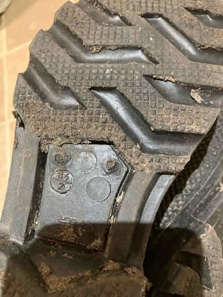 Photo of free Black Wellies, size UK 2 / EU 34 (Badshot Lea GU9) #2