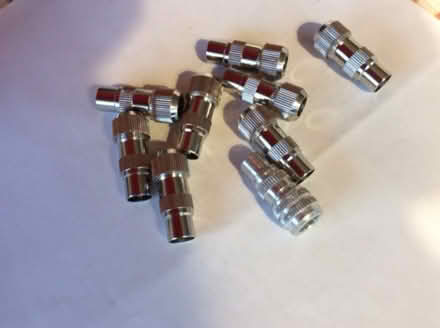 Photo of free 6 Male Co-ax Connectors (Kenn Road BS21) #1