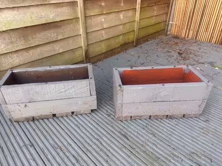 Photo of free Wooden planter boxes (IP2) #1