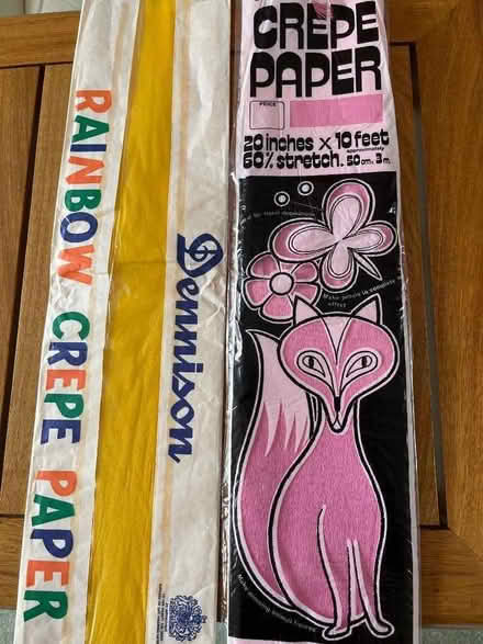 Photo of free Crepe paper (Greenstead CO4) #1