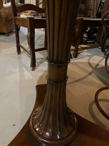 Photo of free ETHAN ALLEN round side table (Princeton (western side)) #3