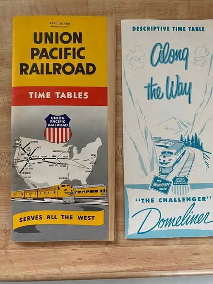 Photo of free Cool 1959 Train Brochures (Wilmette) #1