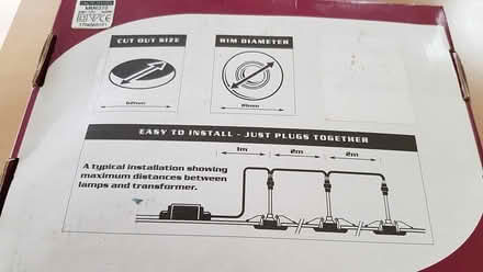 Photo of free 3 Chrome Low Voltage Down Lights (Rickmansworth WD3) #3