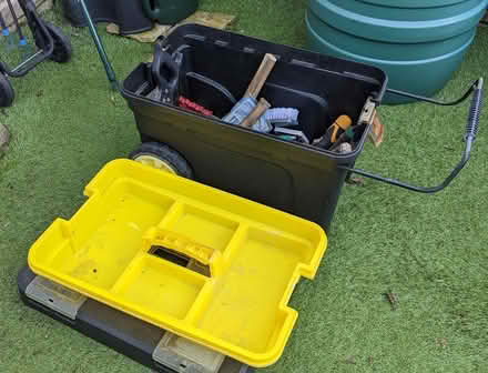 Photo of free Large wheeled toolbox (Bishops Caundle, Sherborne DT9) #1