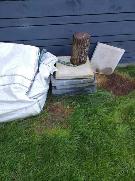 Photo of free Wood and few slabs (Tywyn LL31) #2